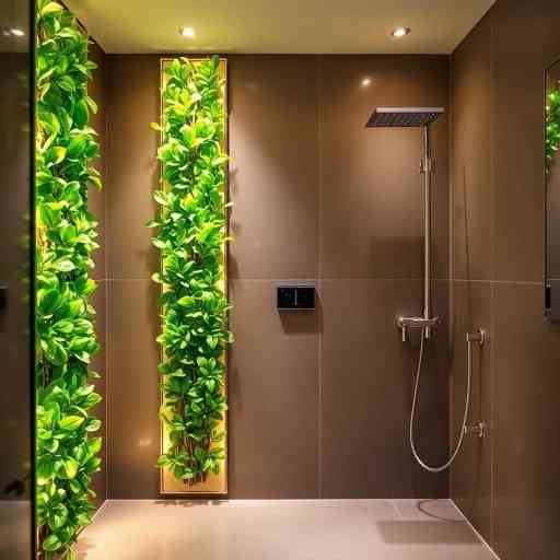 Elevate Your Bathroom Style with Botanical Shower Panels